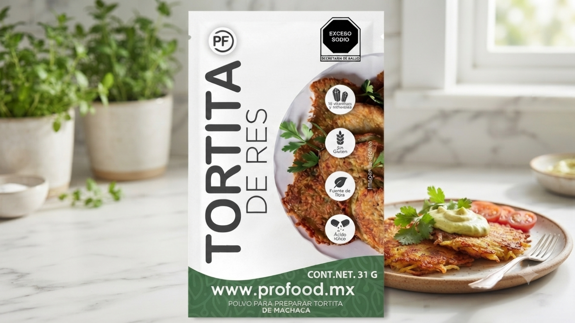tortita de carne de res