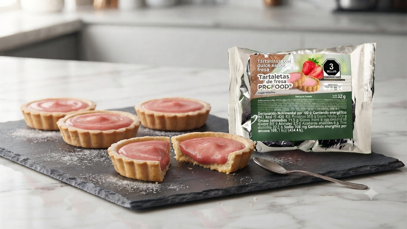 tartaletas sabor fresa