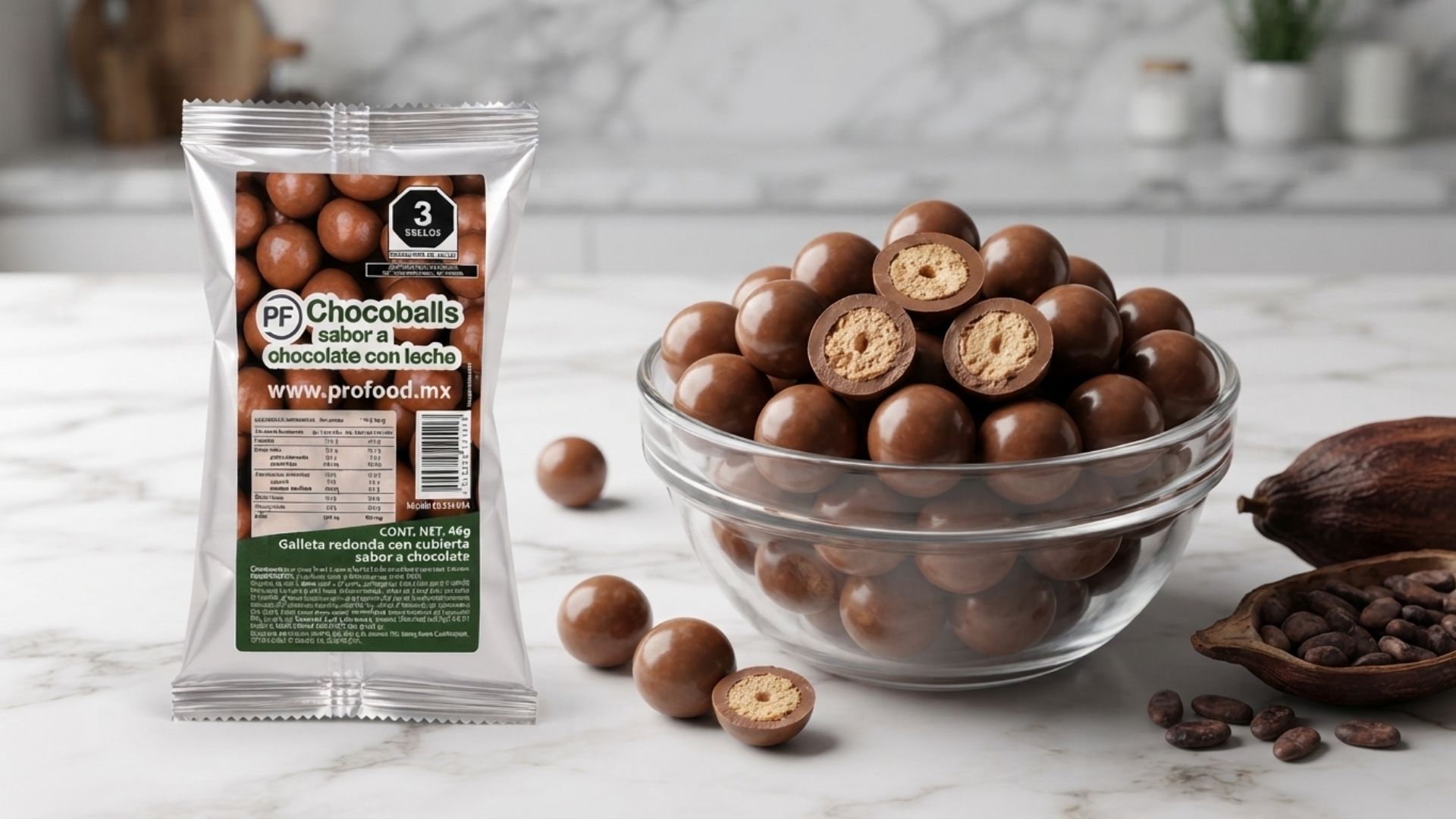 chocoballs chocolate con leche