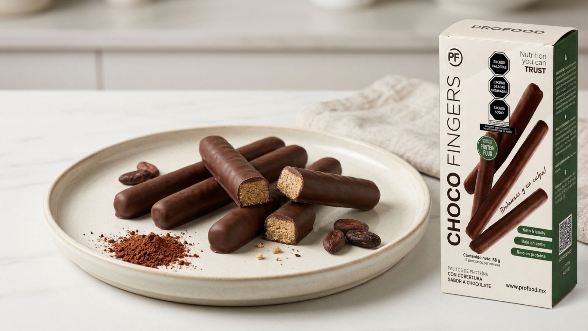 ChocoFingers / Caja con 2 Piezas