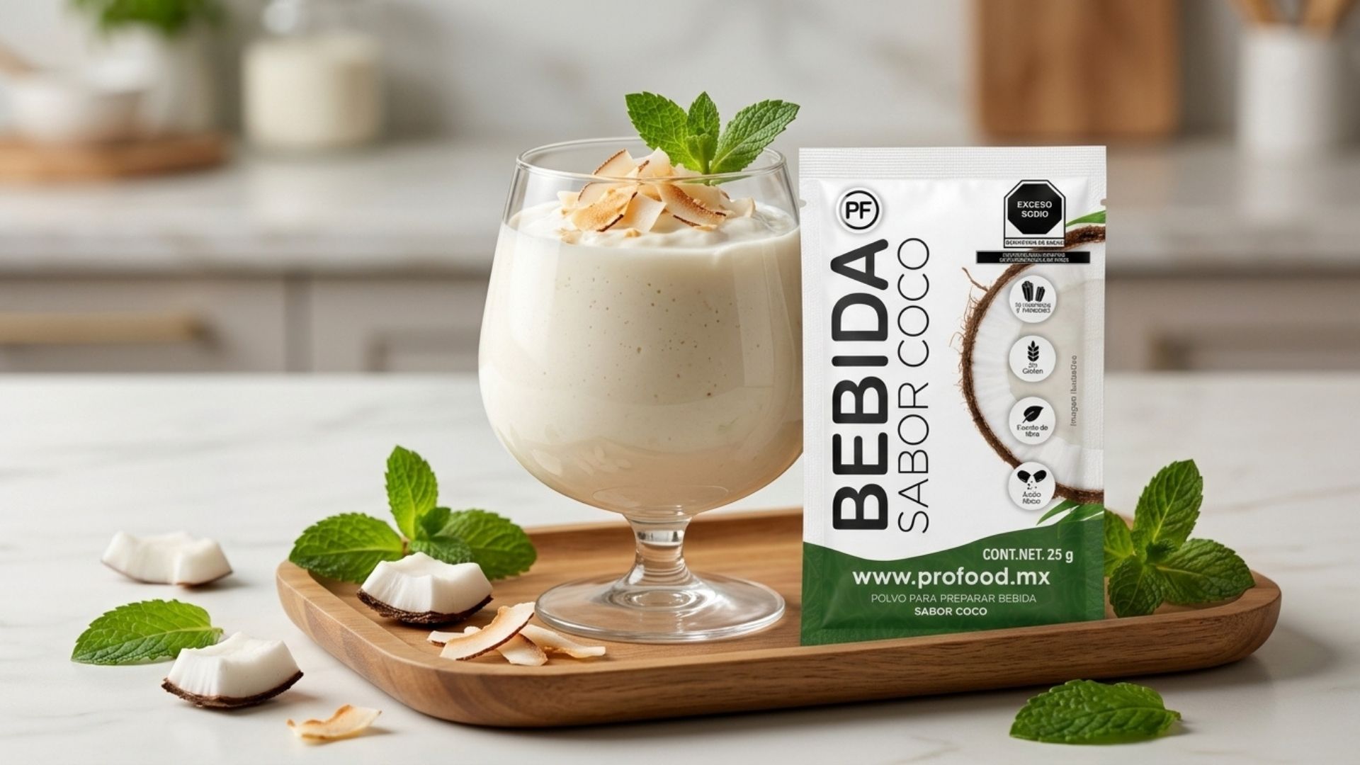 bebida sabor coco